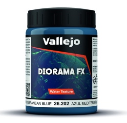 VALLEJO DIORAMA EFFECT 200 ML - WODA BŁĘKITNA 26202