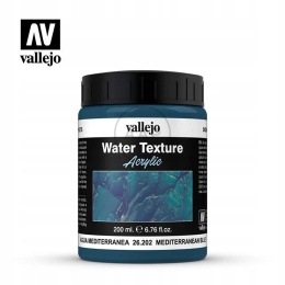 VALLEJO DIORAMA EFFECT 200 ML - WODA BŁĘKITNA 26202