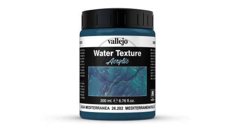 VALLEJO DIORAMA EFFECT 200 ML - WODA BŁĘKITNA 26202