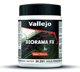 VALLEJO DIORAMA EFFECT 200 ML - WODA TRANSPARENTNA 26201