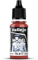 VALLEJO FARBA MODEL COLOR SCARLET 70817