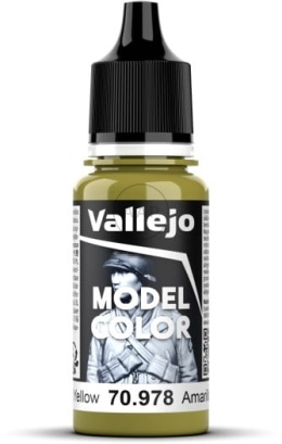 VALLEJO FARBA MODEL COLOR DARK YELLOW 70978