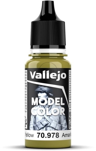 VALLEJO FARBA MODEL COLOR DARK YELLOW 70978