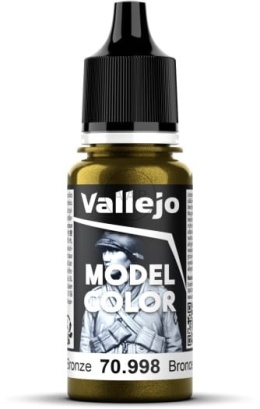 VALLEJO FARBA MODEL COLOR BRONZE 18 ML 70998 BRĄZ