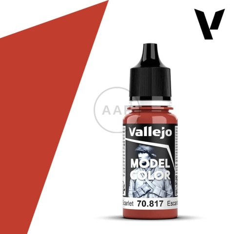 VALLEJO FARBA MODEL COLOR SCARLET 18 ML 70817