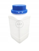BUTELKA HDPE PLASTIKOWA 1000 ML 1 L KAPSEL ZABEZPIECZAJĄCY + PLOMBA